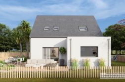 Maison+Terrain de 4 pièces avec 3 chambres à Plougourvest 29400 – 224717 € - SME-26-10-22-2