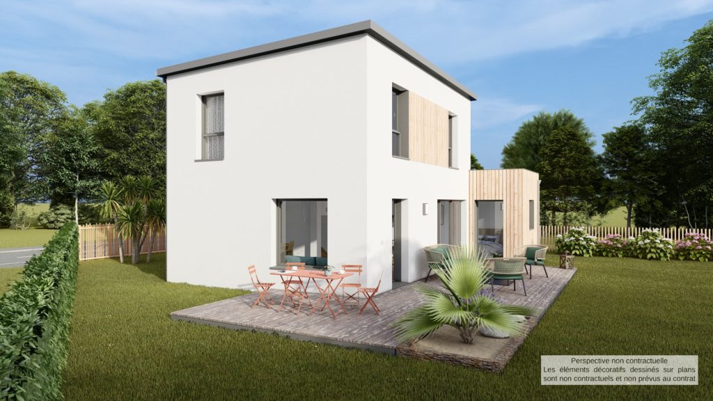 Maison+Terrain de 5 pièces avec 4 chambres à Saint-Pere-en-Retz 44320 – 289999 € - DAJED-26-10-22-74