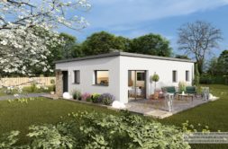 Maison+Terrain de 4 pièces avec 3 chambres à Plougourvest 29400 – 182327 € - SME-26-10-22-502
