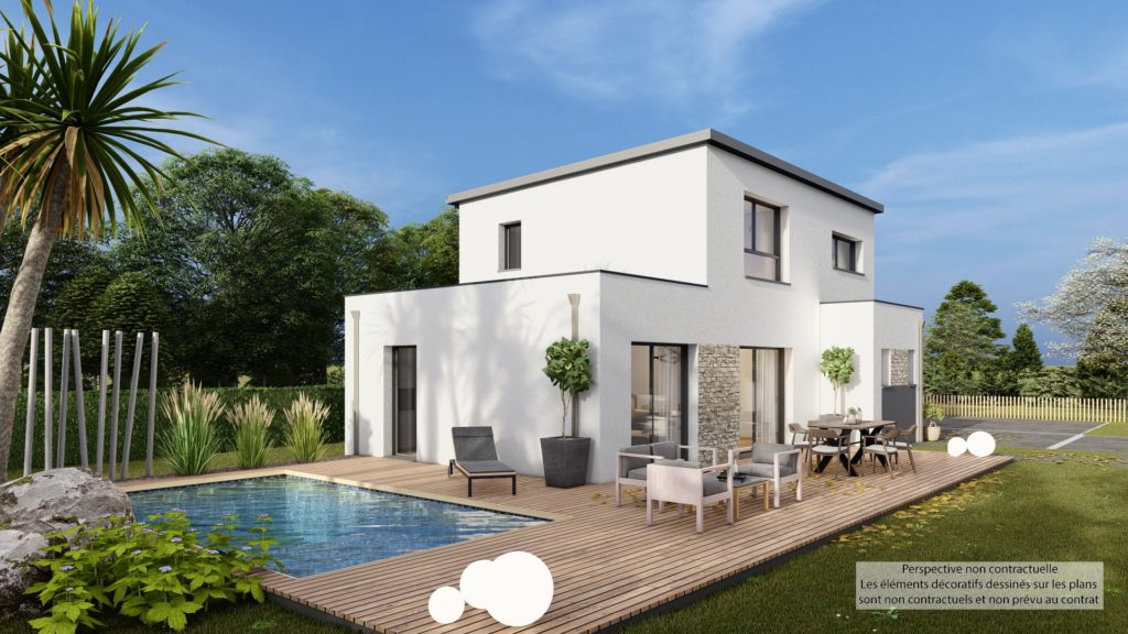 Maison+Terrain de 5 pièces avec 4 chambres à MOLAC 56230 – 267000 € - SYCO-26-10-22-61