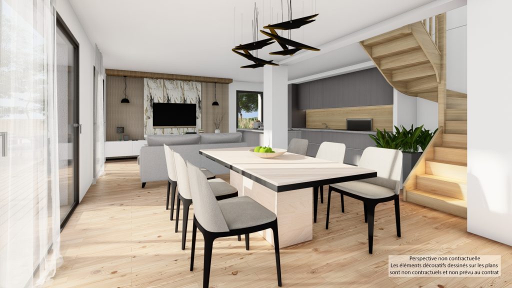 Maison+Terrain de 5 pièces avec 4 chambres à MOLAC 56230 – 267000 € - SYCO-26-10-22-61