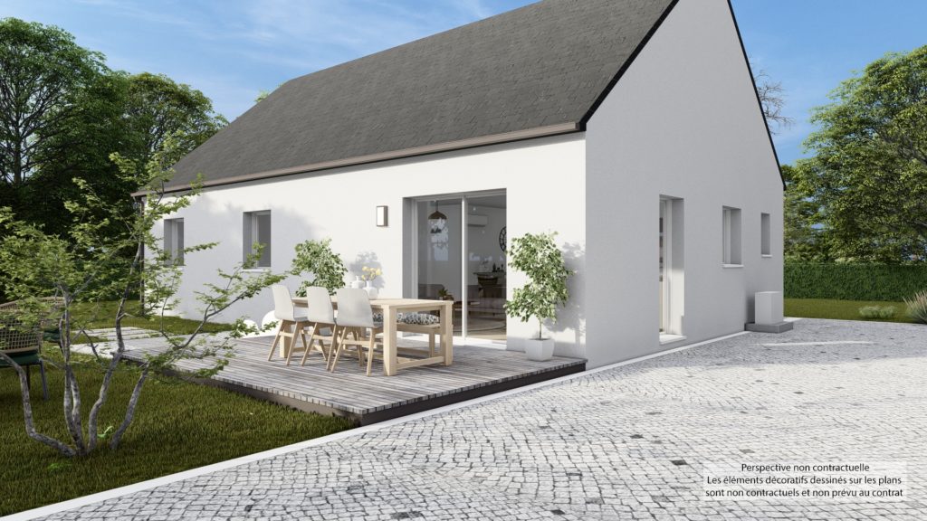 Maison+Terrain de 5 pièces avec 4 chambres à Cherrueix 35120 – 190600 € - DAJE-26-10-22-473