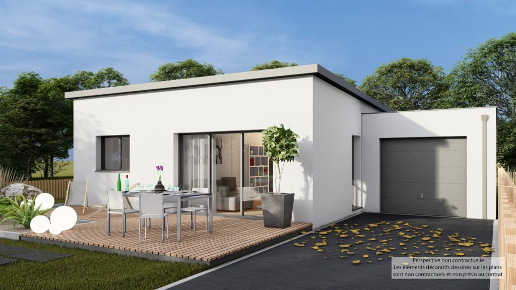 Maison+Terrain de 3 pièces avec 2 chambres à Loperhet 29470 – 278330 € - FGUE-26-10-22-155