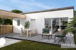 Maison+Terrain de 3 pièces avec 2 chambres à TONQUEDEC 22300 – 160080 € - BEGU-26-10-29-21
