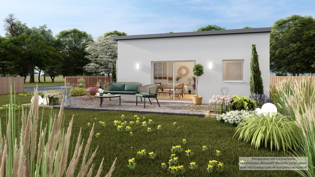 Maison+Terrain de 4 pièces avec 3 chambres à Garlan 29610 – 218412 € - SME-26-10-22-127