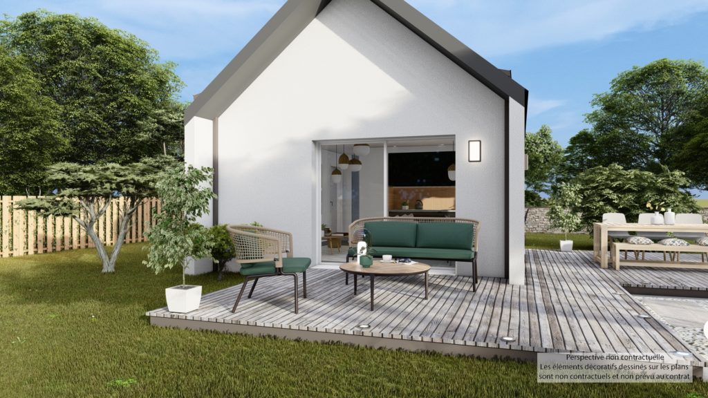 Maison+Terrain de 2 pièces avec 1 chambres à Riec-sur-Belon 29340 – 227306 € - LSE-26-10-22-93