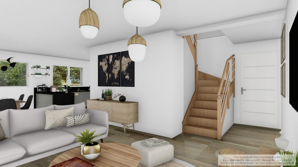 Maison+Terrain de 5 pièces avec 4 chambres à Plumaudan 22350 – 232515 € - MASO-26-10-29-61