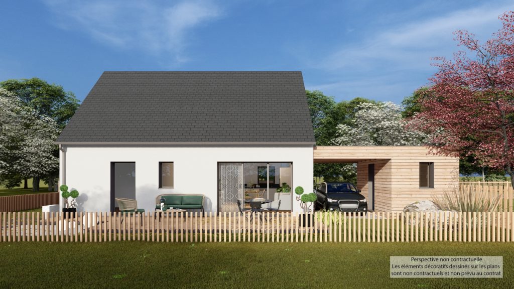 Maison+Terrain de 3 pièces avec 2 chambres à Tredarzec 22220 – 241615 € - BEGU-26-10-22-64