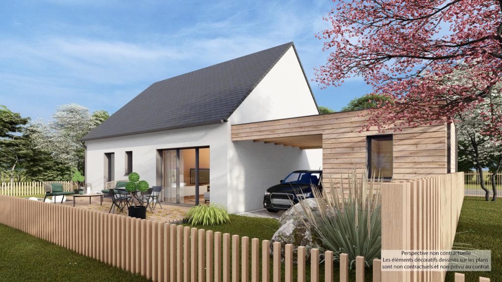 Maison+Terrain de 3 pièces avec 2 chambres à Tredarzec 22220 – 241615 € - BEGU-26-10-22-64