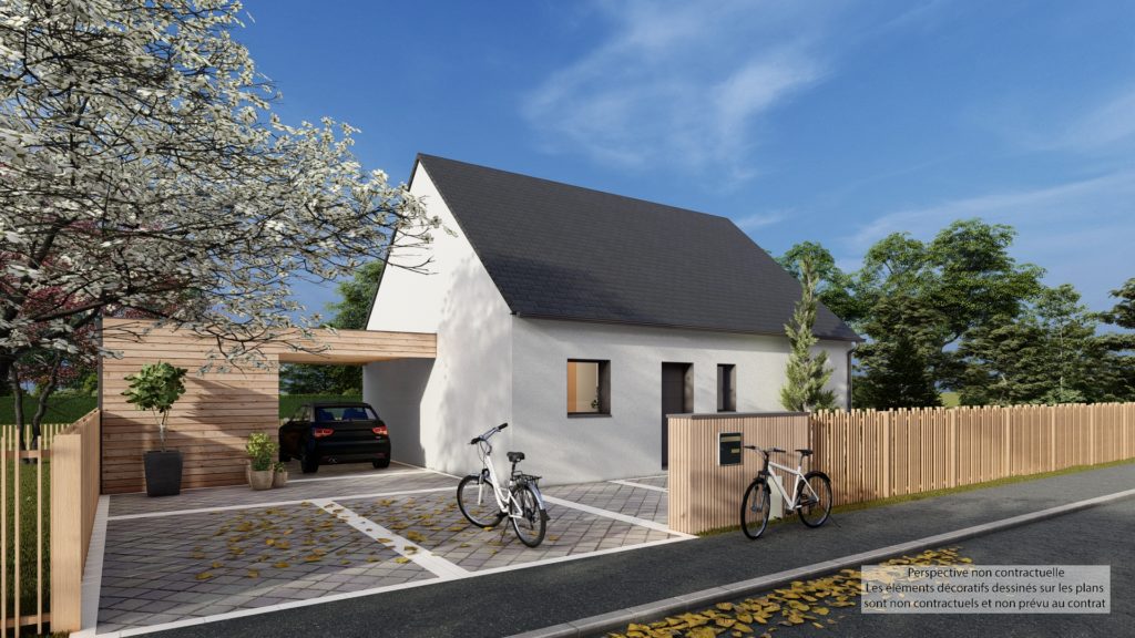 Maison+Terrain de 3 pièces avec 2 chambres à Tredarzec 22220 – 241615 € - BEGU-26-10-22-64