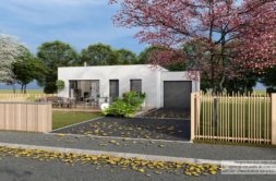 Maison+Terrain de 3 pièces avec 2 chambres à Hanvec 29460 – 307877 € - PG-26-10-22-268