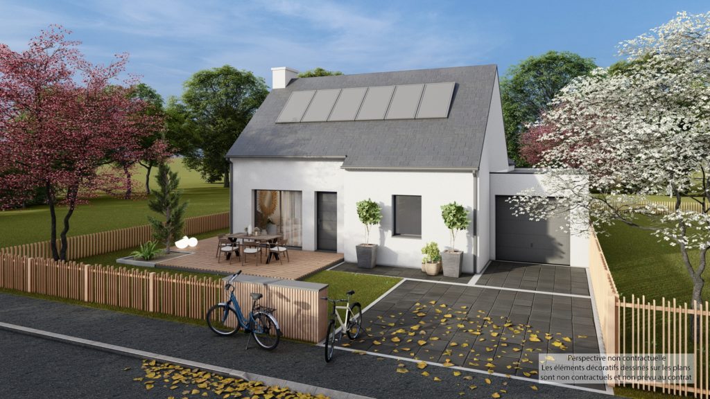 Maison+Terrain de 3 pièces avec 2 chambres à Guisseny 29880 – 263828 € - FGUE-26-10-29-38