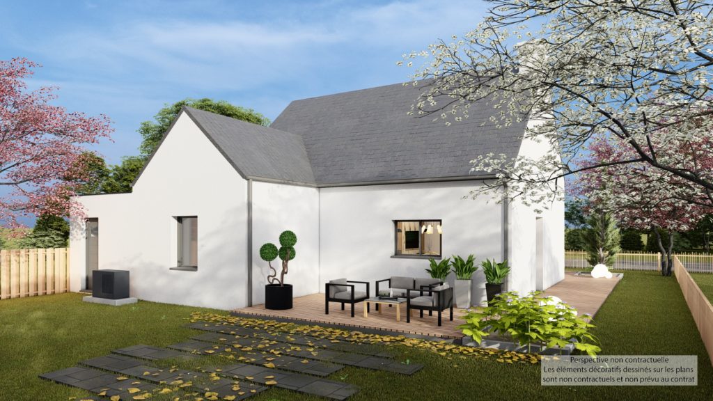Maison+Terrain de 3 pièces avec 2 chambres à Guisseny 29880 – 263828 € - FGUE-26-10-29-38