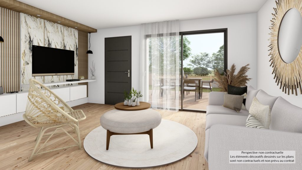 Maison+Terrain de 3 pièces avec 2 chambres à Guisseny 29880 – 263828 € - FGUE-26-10-29-38