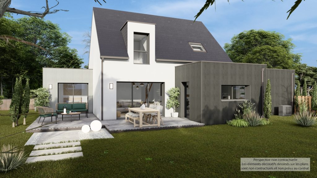 Maison+Terrain de 5 pièces avec 4 chambres à Chantepie 35135 – 471850 € - DIME-26-10-22-121