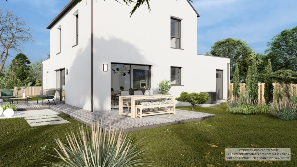 Maison+Terrain de 5 pièces avec 4 chambres à Saint-Brevin-les-Pins 44250 – 386372 € - DAJED-26-10-22-15