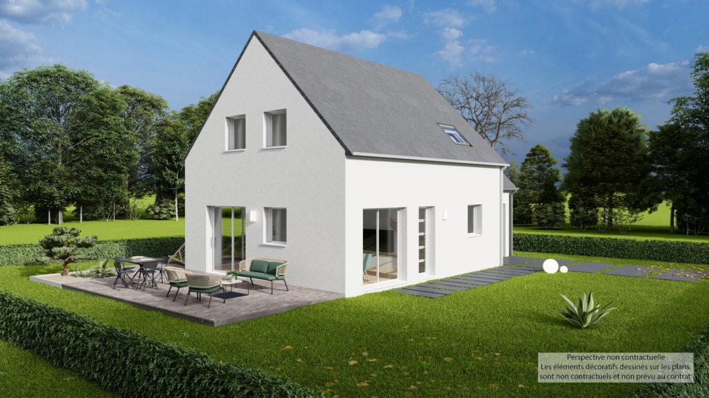 Maison+Terrain de 4 pièces avec 3 chambres à Roz-Landrieux 35120 – 238823 € - DAJE-26-10-22-433