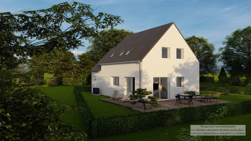 Maison+Terrain de 4 pièces avec 3 chambres à Roz-Landrieux 35120 – 238823 € - DAJE-26-10-22-433