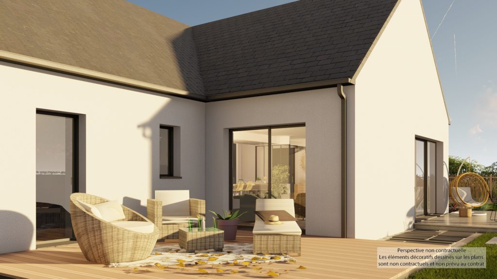 Maison+Terrain de 4 pièces avec 3 chambres à Plumaudan 22350 – 235253 € - MASO-26-10-22-241