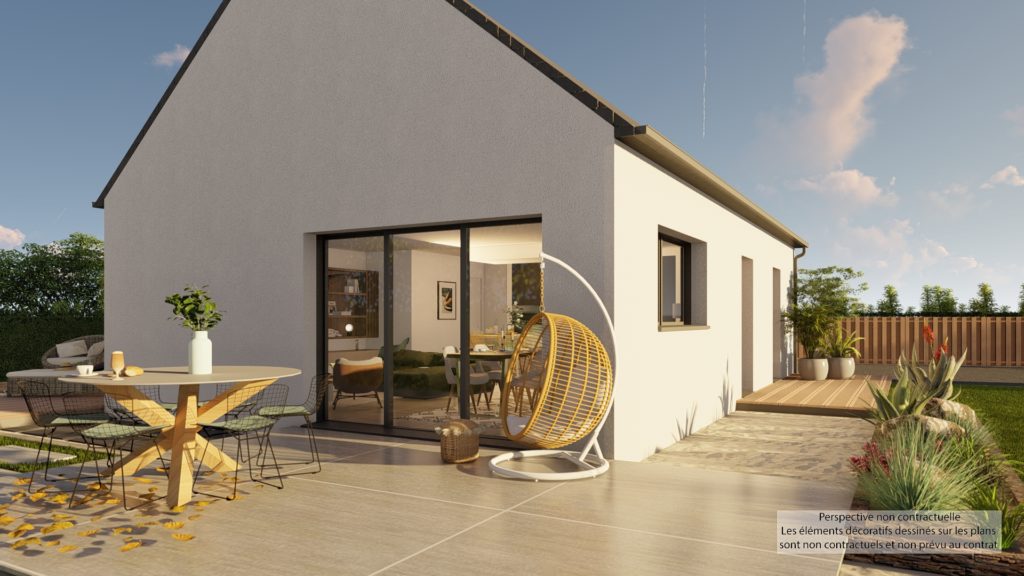 Maison+Terrain de 4 pièces avec 3 chambres à Plumaudan 22350 – 235253 € - MASO-26-10-22-241