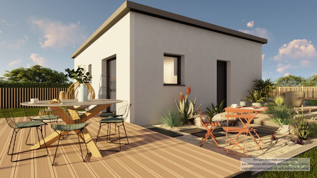 Maison+Terrain de 3 pièces avec 2 chambres à Buzet-sur-Tarn 31660 – 230603 € - NIMA-26-10-29-26