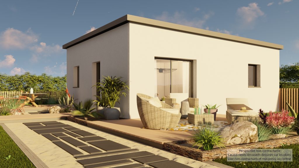 Maison+Terrain de 3 pièces avec 2 chambres à Ploumagoar 22970 – 150603 € - DAI-26-10-22-103