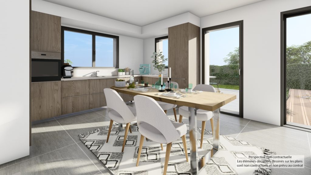 Maison+Terrain de 4 pièces avec 3 chambres à Rosporden 29140 – 285000 € - LPEC-26-10-22-1