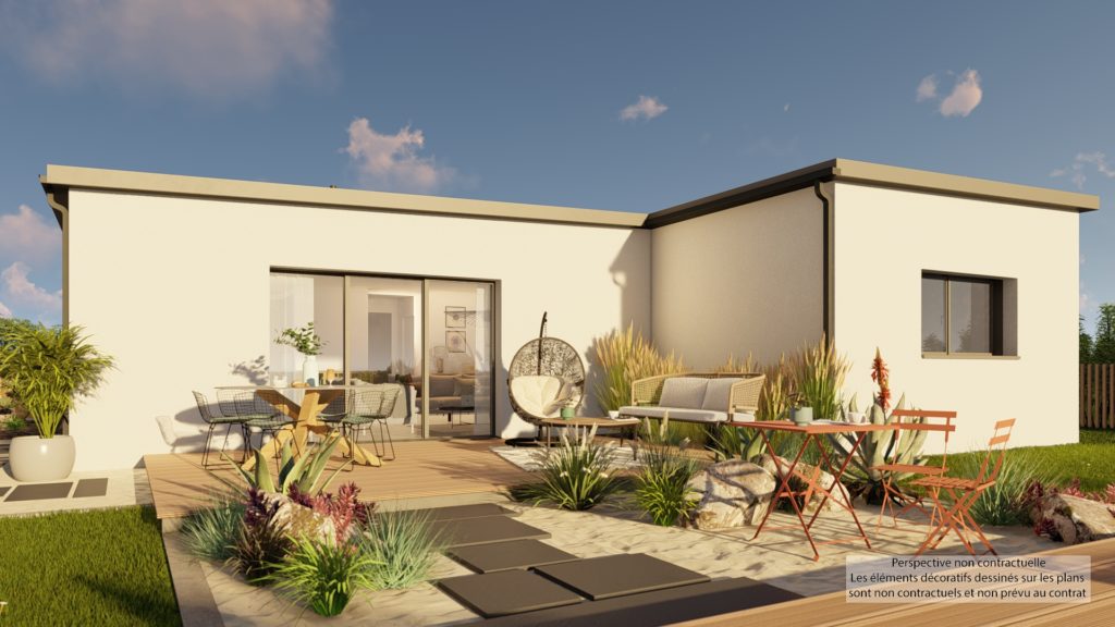 Maison+Terrain de 4 pièces avec 3 chambres à Plogonnec  – 257658 € - ATRIQ-26-10-22-58