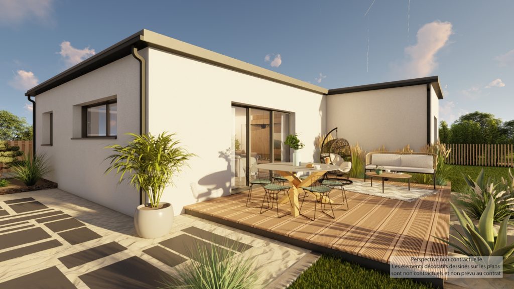 Maison+Terrain de 4 pièces avec 3 chambres à Plogonnec  – 257658 € - ATRIQ-26-10-22-58