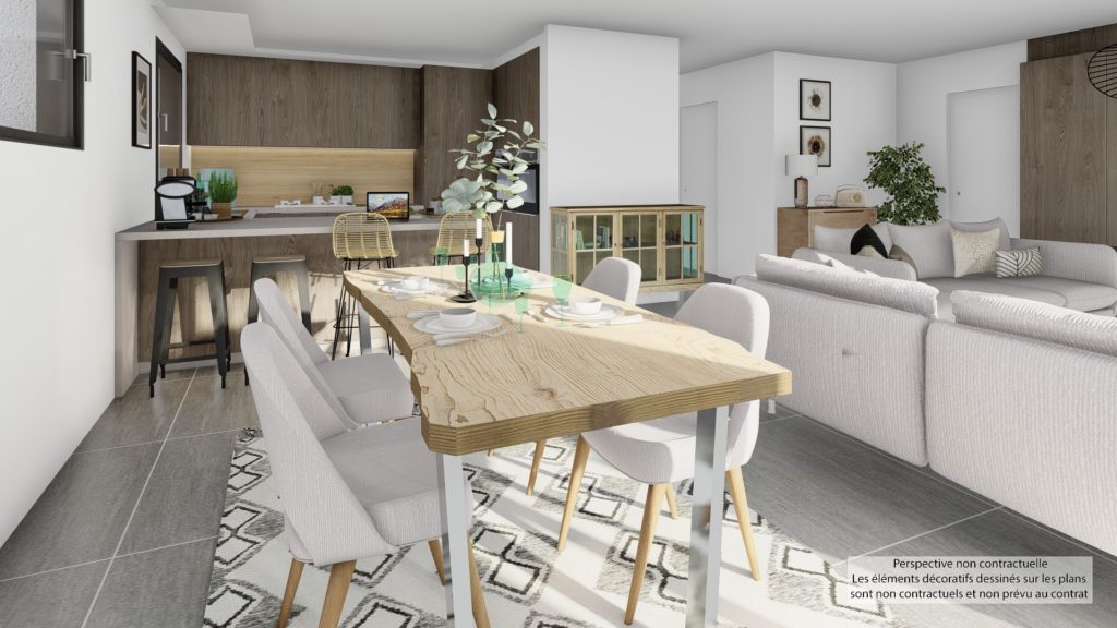 Maison+Terrain de 4 pièces avec 3 chambres à Plogonnec  – 257658 € - ATRIQ-26-10-22-58