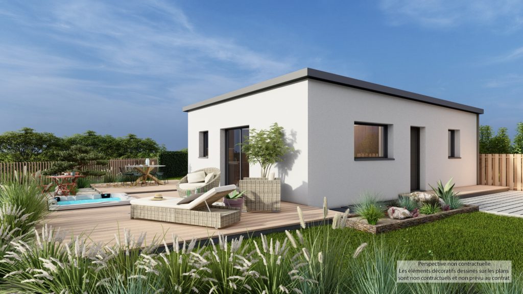 Maison+Terrain de 3 pièces avec 2 chambres à Vernet 31810 – 184893 € - LOCA-26-10-27-1