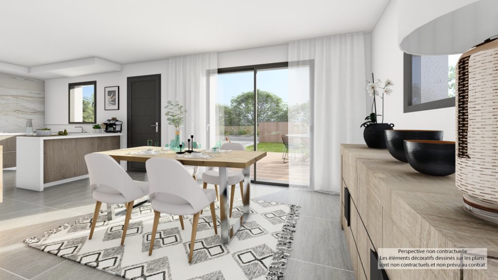 Maison+Terrain de 4 pièces avec 3 chambres à Lanvaudan 56240 – 218460 € - PIBO-26-10-25-1
