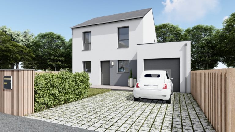 Maison+Terrain de 5 pièces avec 4 chambres à Guipavas 29490 – 308412 € - PG-26-10-22-250