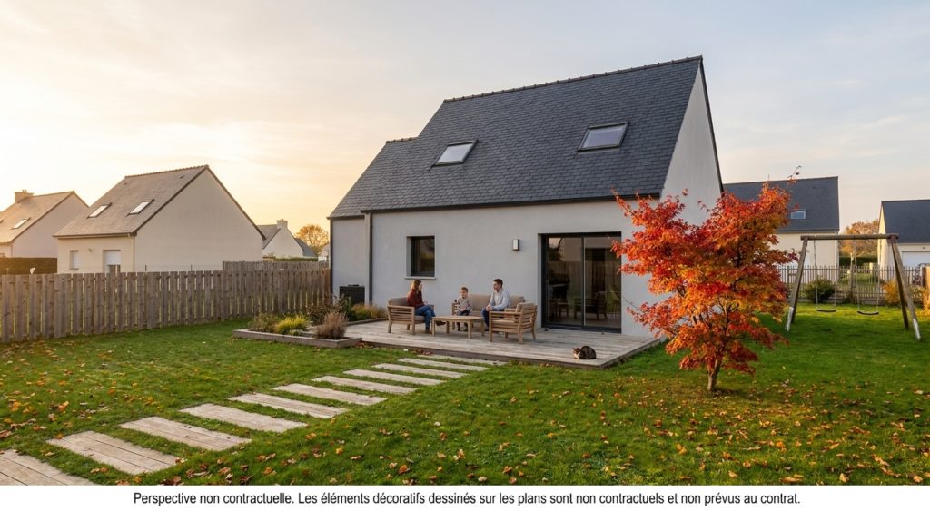 Maison+Terrain de 4 pièces avec 3 chambres à Roz-Landrieux 35120 – 213345 € - DAJE-26-10-22-374