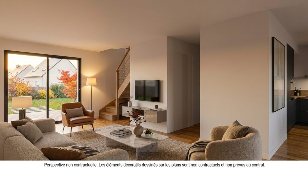 Maison+Terrain de 4 pièces avec 3 chambres à Roz-Landrieux 35120 – 213345 € - DAJE-26-10-22-374