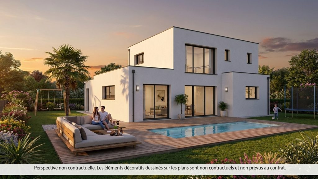 Maison+Terrain de 5 pièces avec 4 chambres à Gimont 32200 – 338790 € - EREV-26-10-22-24
