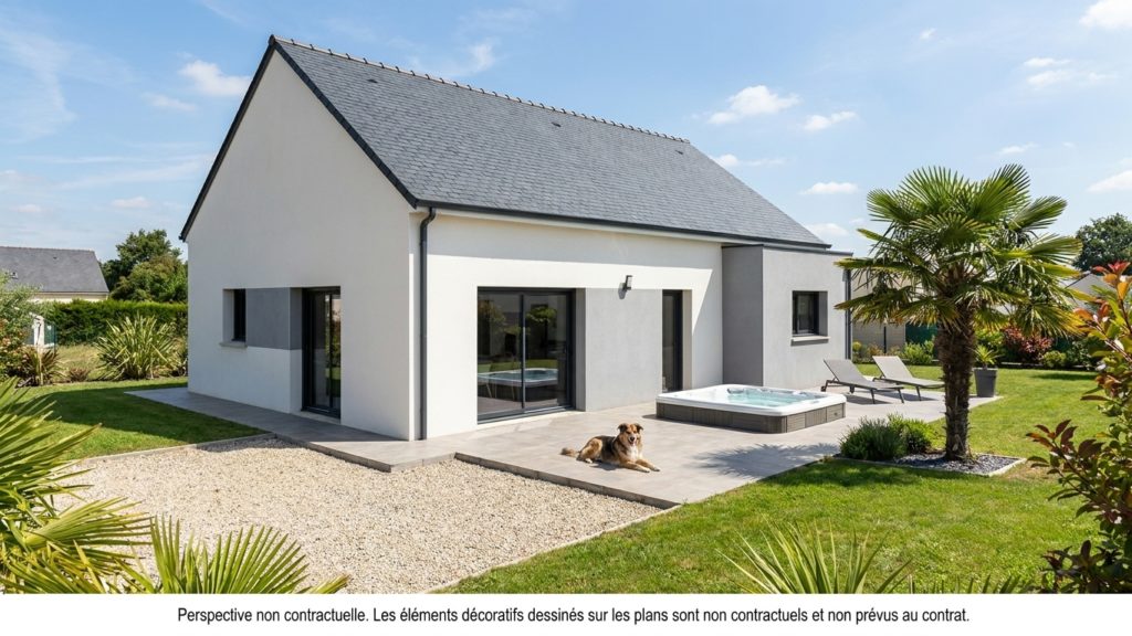 Maison+Terrain de 3 pièces avec 2 chambres à Plancoet 22130 – 233633 € - GESC-26-10-22-29