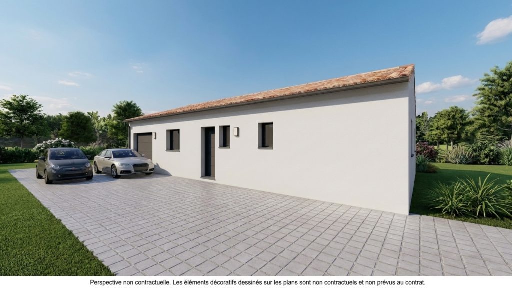 Maison+Terrain de 4 pièces avec 3 chambres à Gimont 32200 – 258183 € - EREV-26-10-27-4
