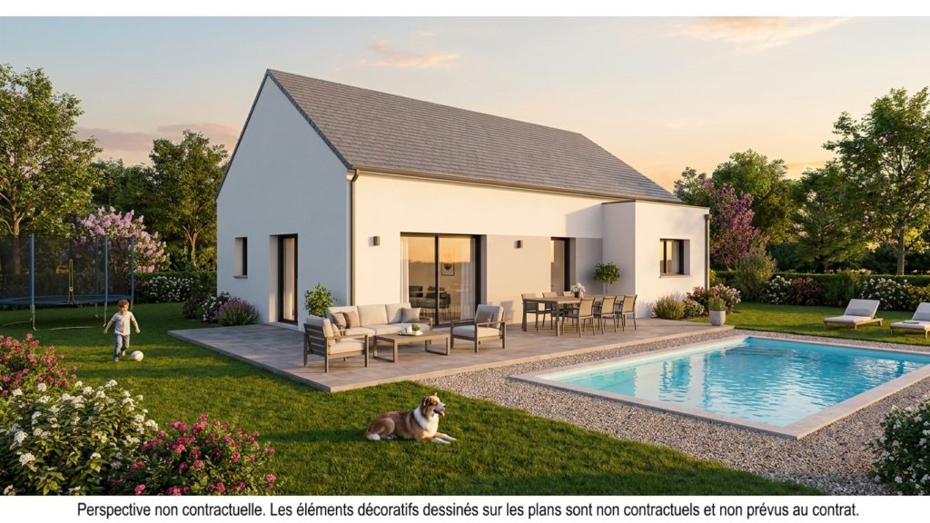 Maison+Terrain de 3 pièces avec 2 chambres à Plancoet 22130 – 233633 € - GESC-26-10-22-29