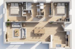 Maison+Terrain de 3 pièces avec 2 chambres à Plougasnou 29630 – 230263 € - DM-26-10-22-78