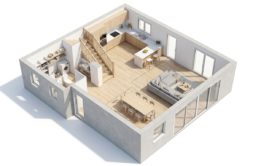 Maison+Terrain de 4 pièces avec 3 chambres à Pont-Scorff 56620 – 234574 € - PIBO-26-10-29-38