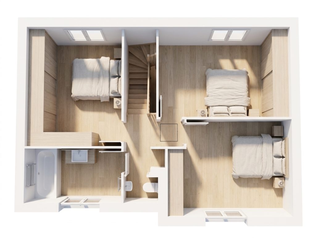 Maison+Terrain de 5 pièces avec 4 chambres à Dinan 22100 – 389357 € - MASO-26-10-29-153