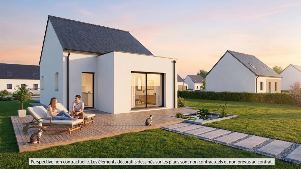 Maison+Terrain de 2 pièces avec 1 chambres à Taule 29670 – 187530 € - SME-26-10-22-268