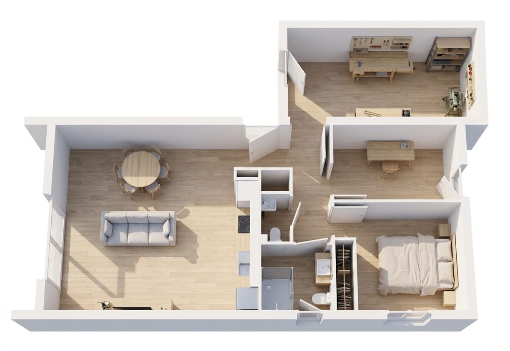 Maison+Terrain de 2 pièces avec 1 chambres à Saint-Guyomard 56460 – 192000 € - SYCO-26-10-23-7