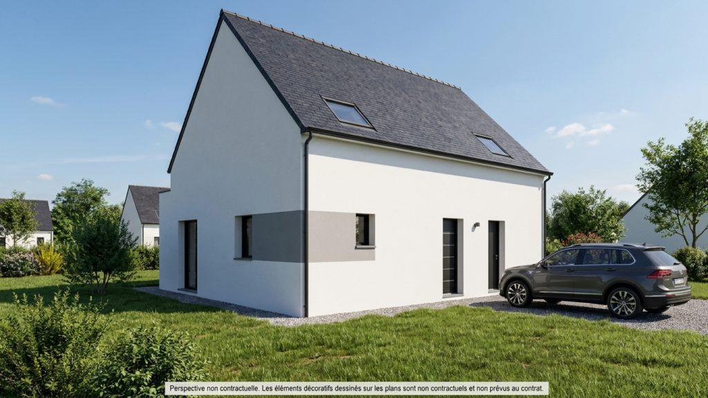 Maison+Terrain de 5 pièces avec 4 chambres à Saint-Guyomard 56460 – 265000 € - SYCO-26-10-23-1
