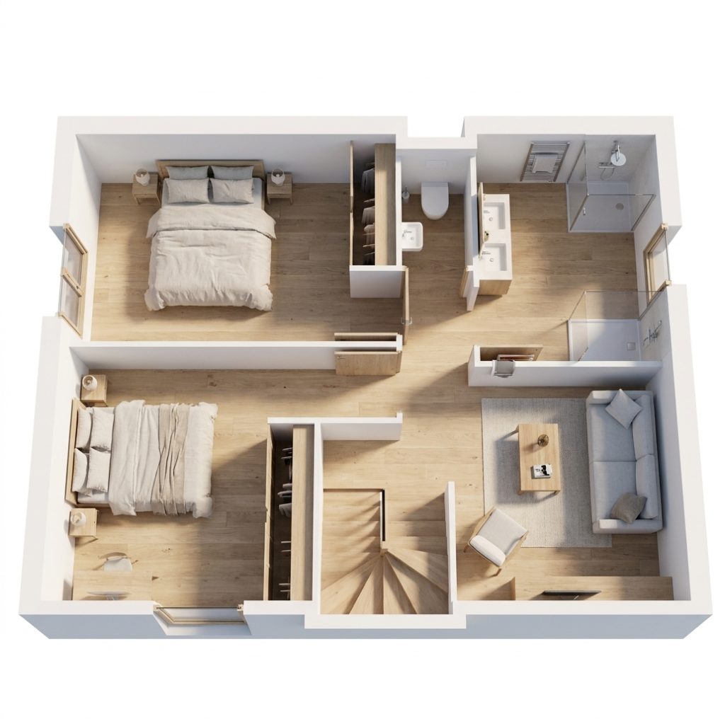 Maison+Terrain de 4 pièces avec 3 chambres à Rosporden 29140 – 285000 € - LPEC-26-10-22-1