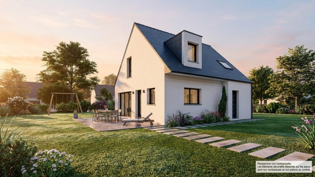 Maison+Terrain de 4 pièces avec 3 chambres à Rosporden 29140 – 285000 € - LPEC-26-10-22-1