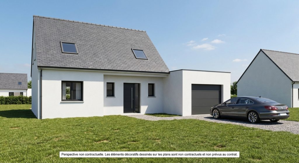 Maison+Terrain de 3 pièces avec 2 chambres à Coat-Meal 29870 – 258480 € - ETRE-26-10-22-57