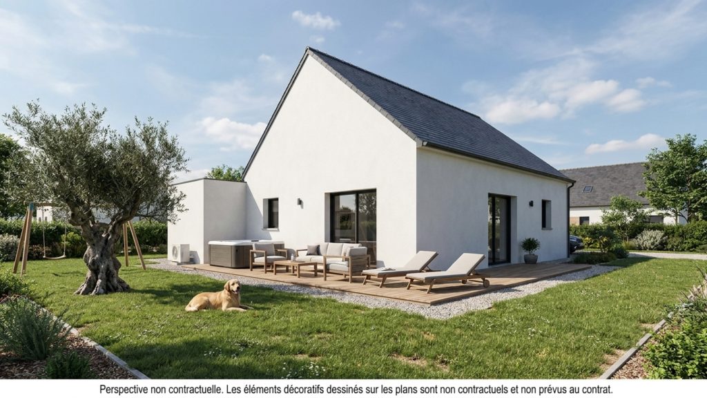 Maison+Terrain de 3 pièces avec 2 chambres à Coat-Meal 29870 – 258480 € - ETRE-26-10-22-57