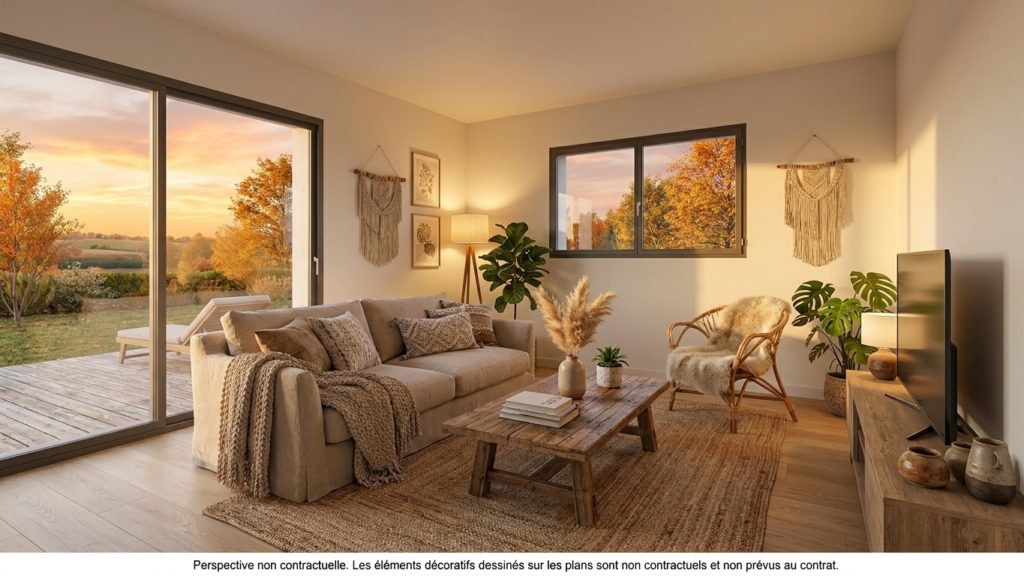 Maison+Terrain de 3 pièces avec 2 chambres à Pommerit-le-Vicomte 22200 – 177945 € - DAI-26-10-22-206